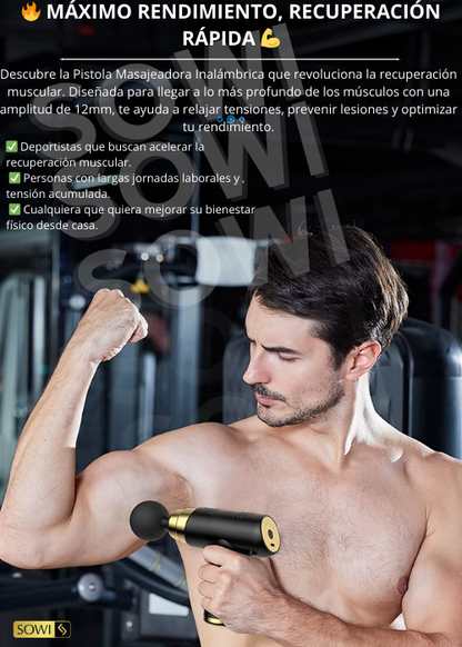 💆‍♂️ Combo EMS Masajeador Muscular + Masajeador de Pies + Parche Mariposa de Regalo 🎁